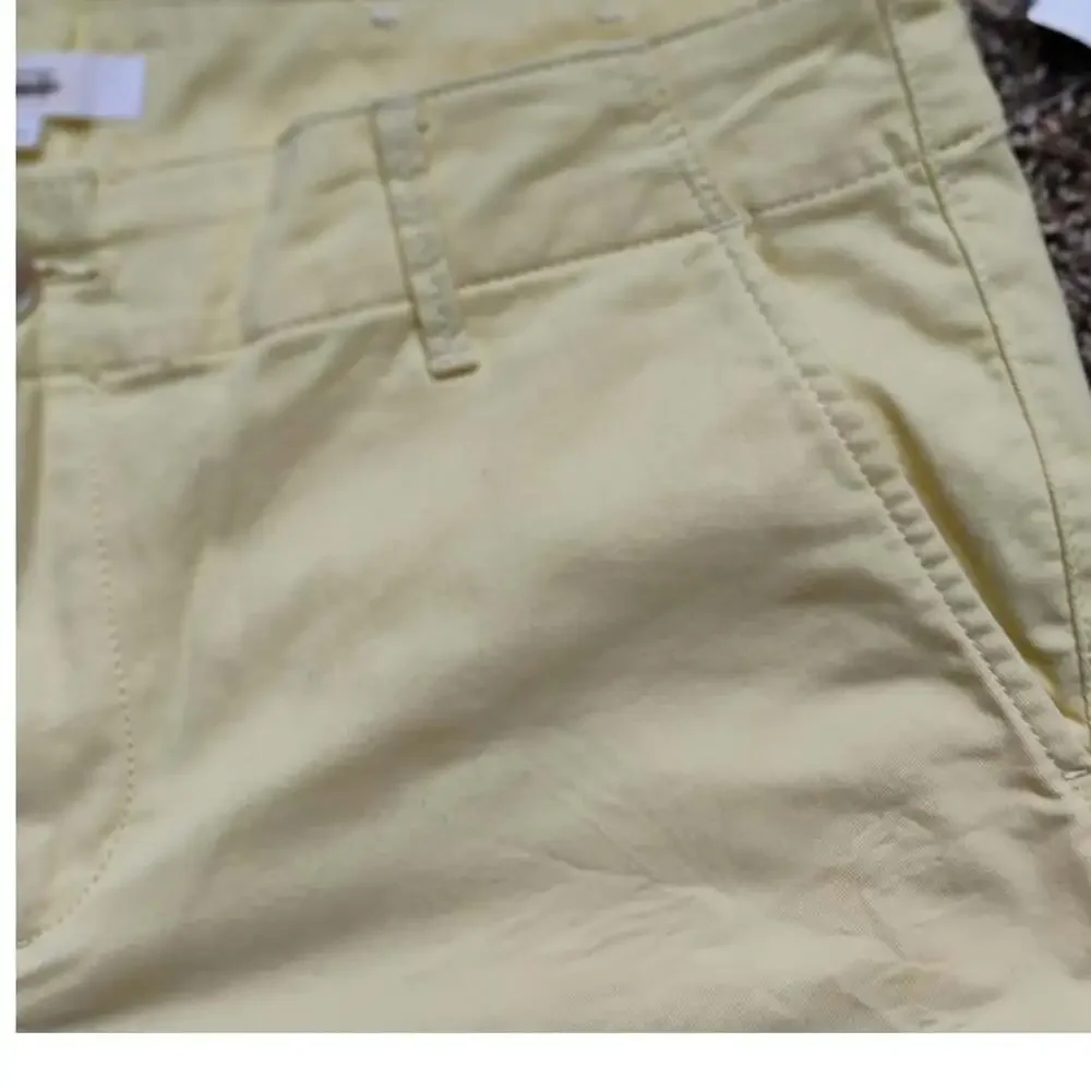 LOFT Women's Yellow Trousers